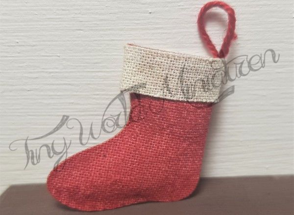 Weihnachtsstiefel Puppenhaus