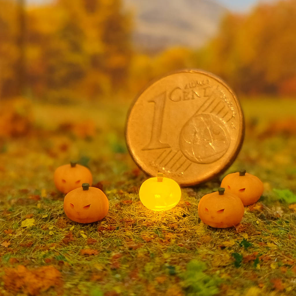 Halloween-Kürbisse H0