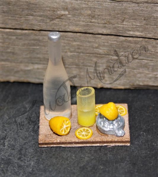 Zitronenlimonade herstellen Puppenhaus