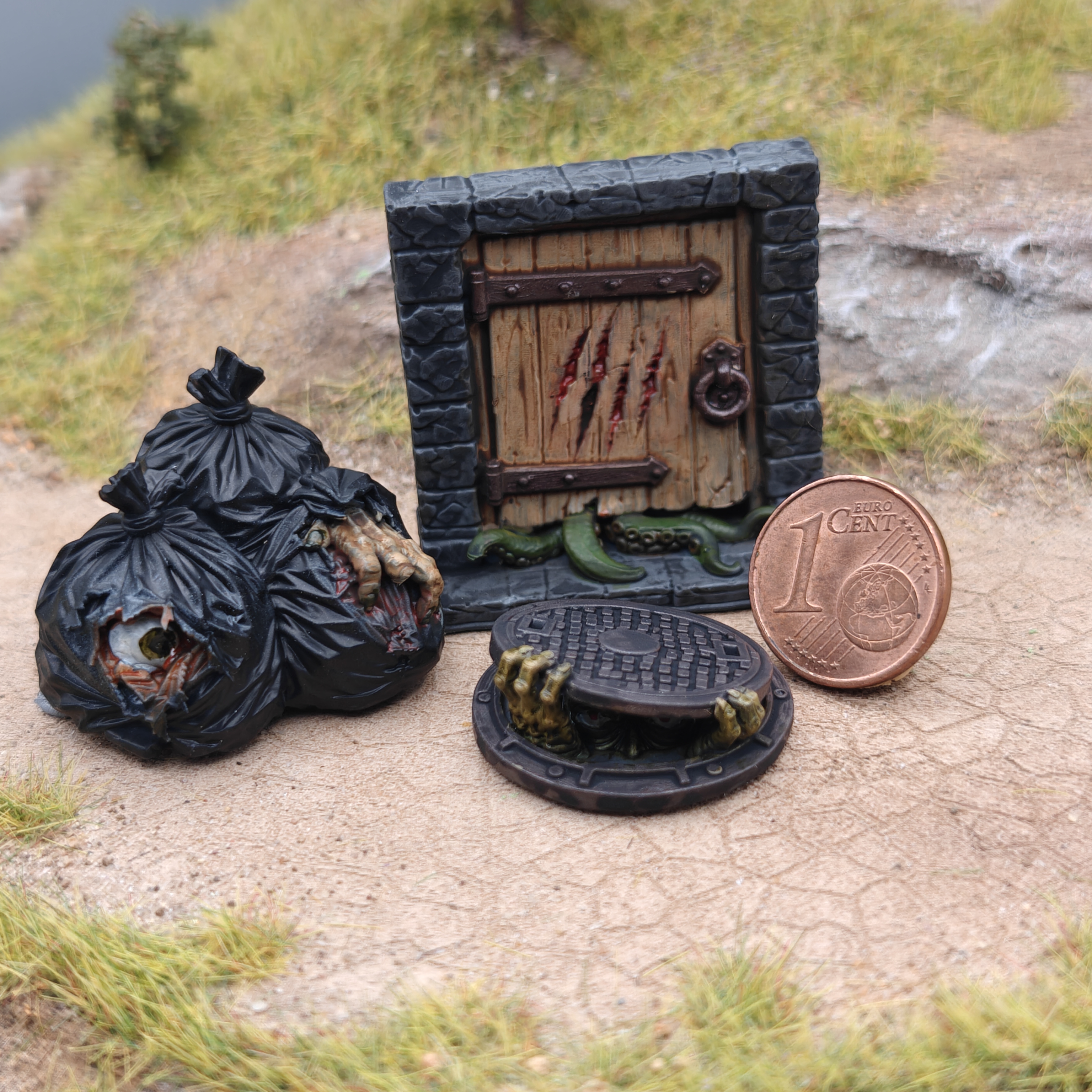 Halloween Grusel-Set 1:32 Spur 1