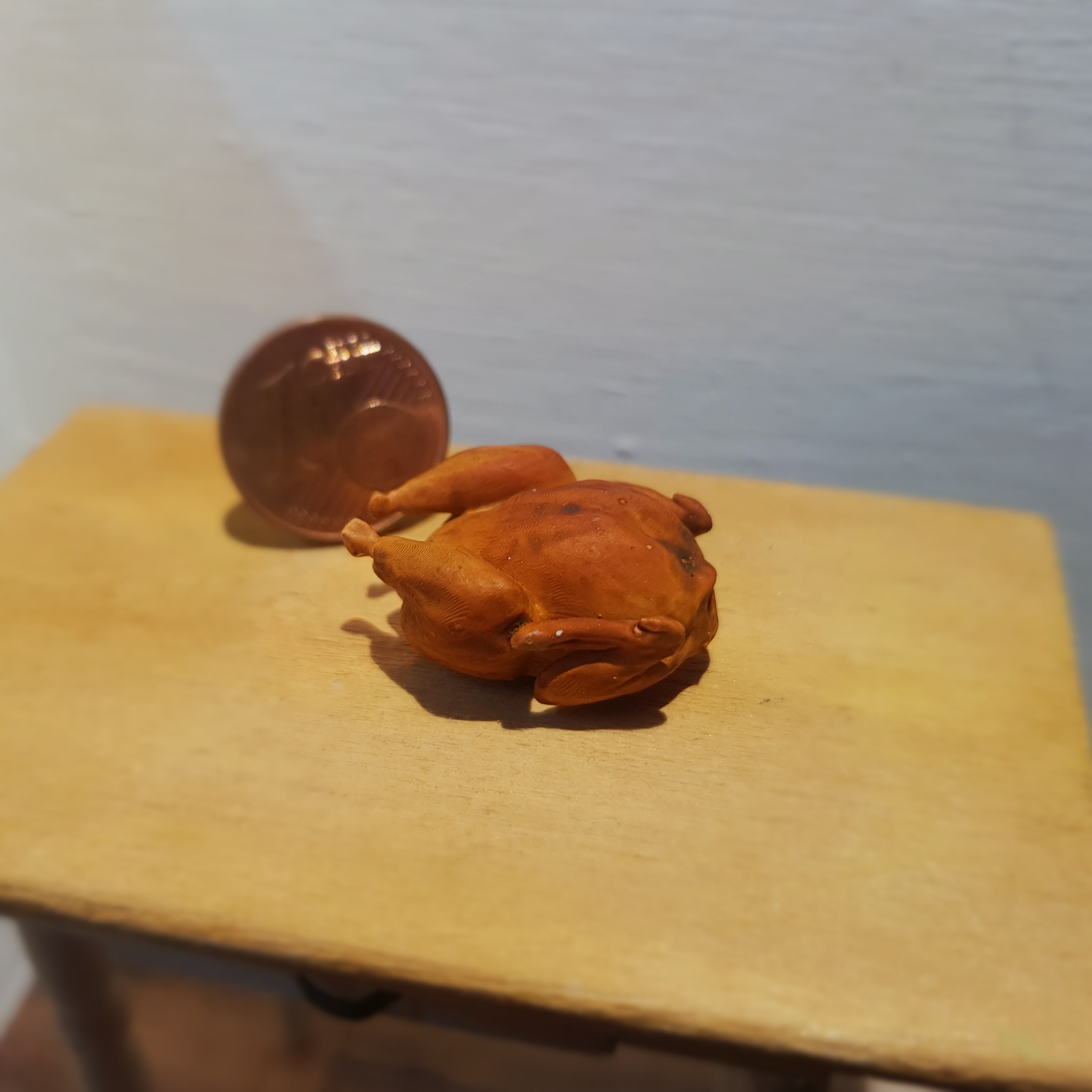 Brathähnchen Broiler Puppenstube Wichteltür