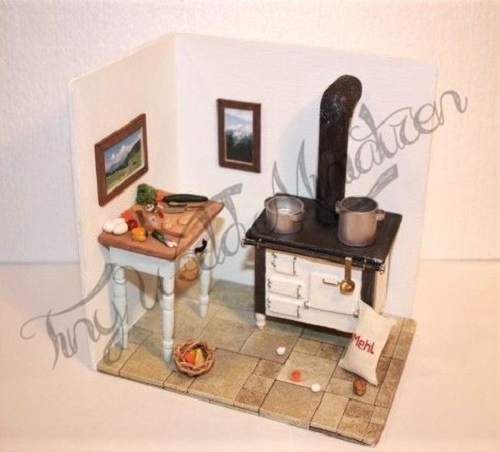 Diorama Küche
